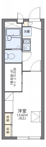 レオパレスルリームの間取り画像