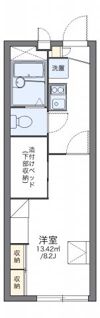 レオパレスルリームの間取り画像