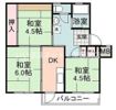 松富団地の間取り画像