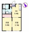 エスポワールⅠの間取り画像