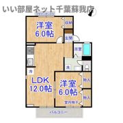 コスモジョイ Bの間取り画像