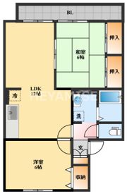セジュール坂口 A棟の間取り画像