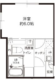 レピュア蓮根レジデンスWESTの間取り画像