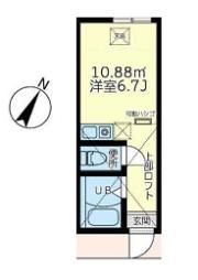 ユナイト新子安プラチナバウムの間取り画像