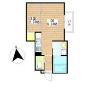 ラフィネ南小泉の間取り画像