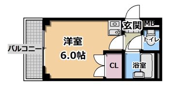 ラスター俊徳の間取り画像