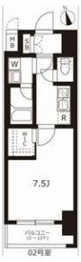 ハーモニーレジデンス名古屋今池の間取り画像