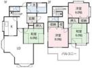 大野邸の間取り画像
