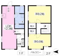プラティークアレイの間取り画像