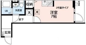 クレメント船橋の間取り画像