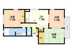 フォブール楠原の間取り画像