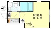 パティオ練馬田柄の間取り画像