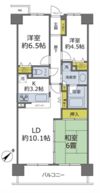 コスモ朝霞台駅前の間取り画像