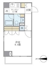 Brillia ist 白金高輪の間取り画像