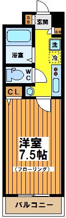 エテルノ明大前の間取り画像