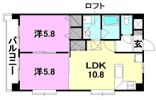 ヴェルジェ石手川の間取り画像