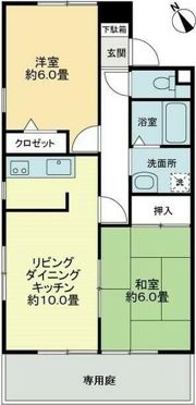 タートルハイツAの間取り画像