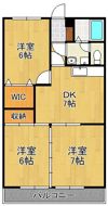 ヒルズ守恒の間取り画像