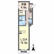 シャーメゾン萱町の間取り画像