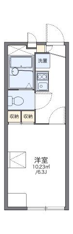 レオパレスコテージ大森弁天の間取り画像
