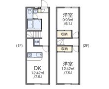 レオパレス藤崎の間取り画像