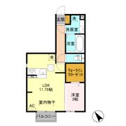 ミラマール Bの間取り画像