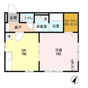 プラッツ笹塚の間取り画像