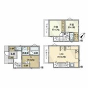 幡ヶ谷戸建の間取り画像