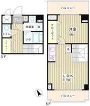 ラフィネ築地の間取り画像