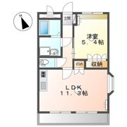 ボンヌール植田の間取り画像