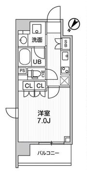 ディームス大塚の間取り画像