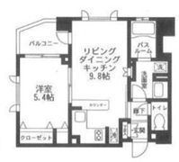 クリオ渋谷ラ・モードの間取り画像