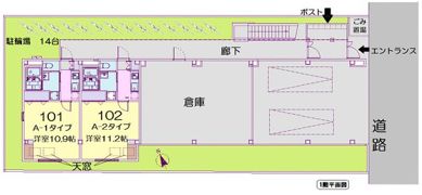 オリーブの間取り画像