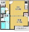 メゾンCOCO垂水の間取り画像