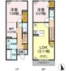 グラナーデ高井戸東の間取り画像
