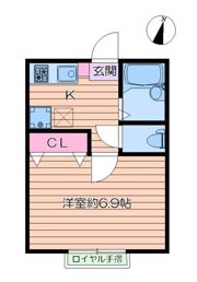 リブレリー春江Aの間取り画像