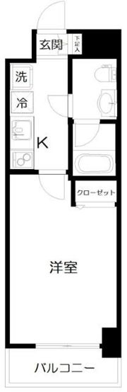 PARK SQUARE国府台の間取り画像