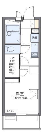 レオパレスArcadia Aの間取り画像