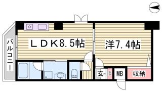 ファゼンダ78の間取り画像