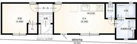 グランソフィア内野本郷の間取り画像