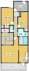 エスコートランズ門真元町の間取り画像