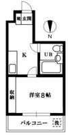 ベルメゾンヤスダの間取り画像