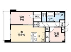 フローレス壱番館・弐番館の間取り画像