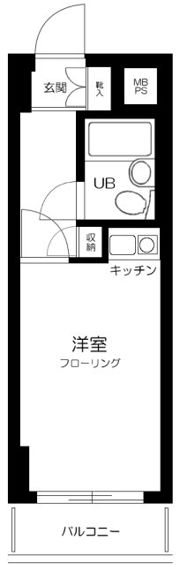 ライオンズプラザ鶴見中央の間取り画像