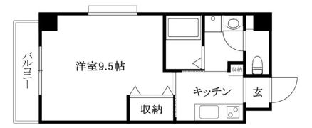 グランテージ千舟の間取り画像