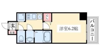 プレサンスジェネ新神戸ステーションフロントの間取り画像