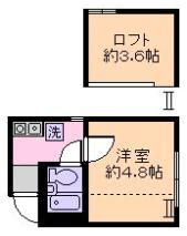 シャトレBの間取り画像