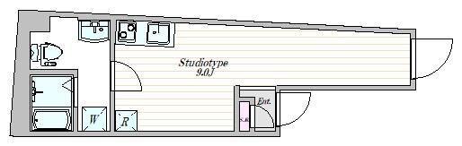 ザ・クラスアーバンス水道橋本郷の間取り画像