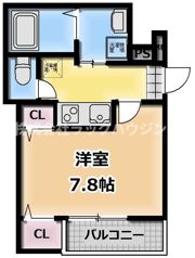 フジパレス滝井元町Ⅱ番館の間取り画像