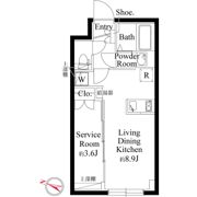 タスキsmart西大井の間取り画像